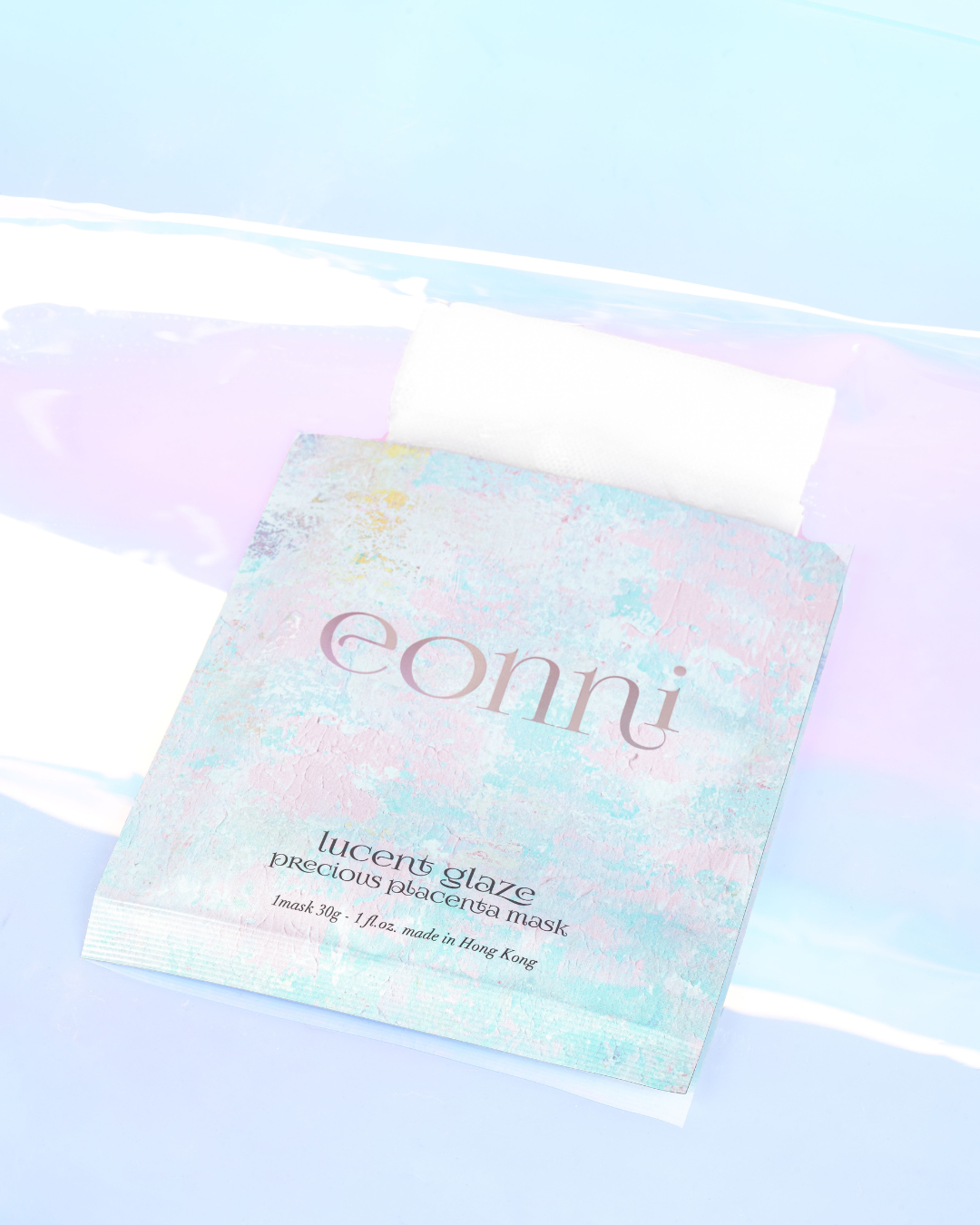 eonni LUCENT GLAZE precious placenta mask 30g x 6