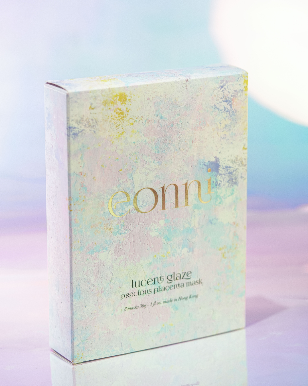 eonni LUCENT GLAZE precious placenta mask 30g x 6