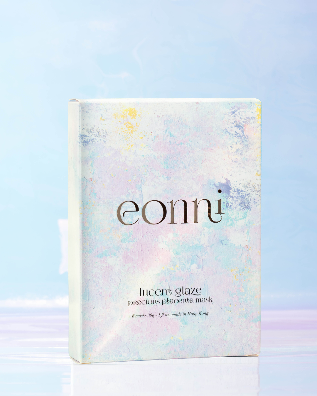 eonni LUCENT GLAZE precious placenta mask 30g x 6