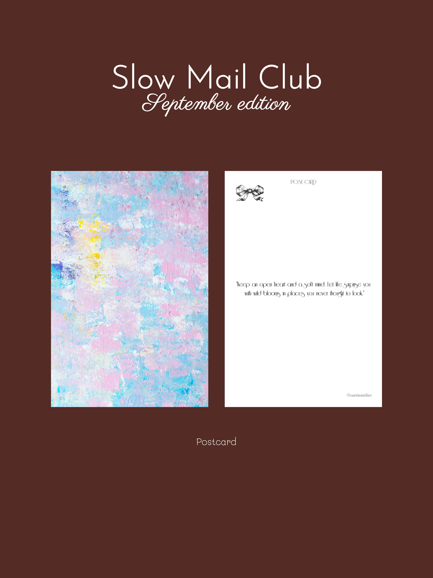 mail club - SEPTEMBER edition