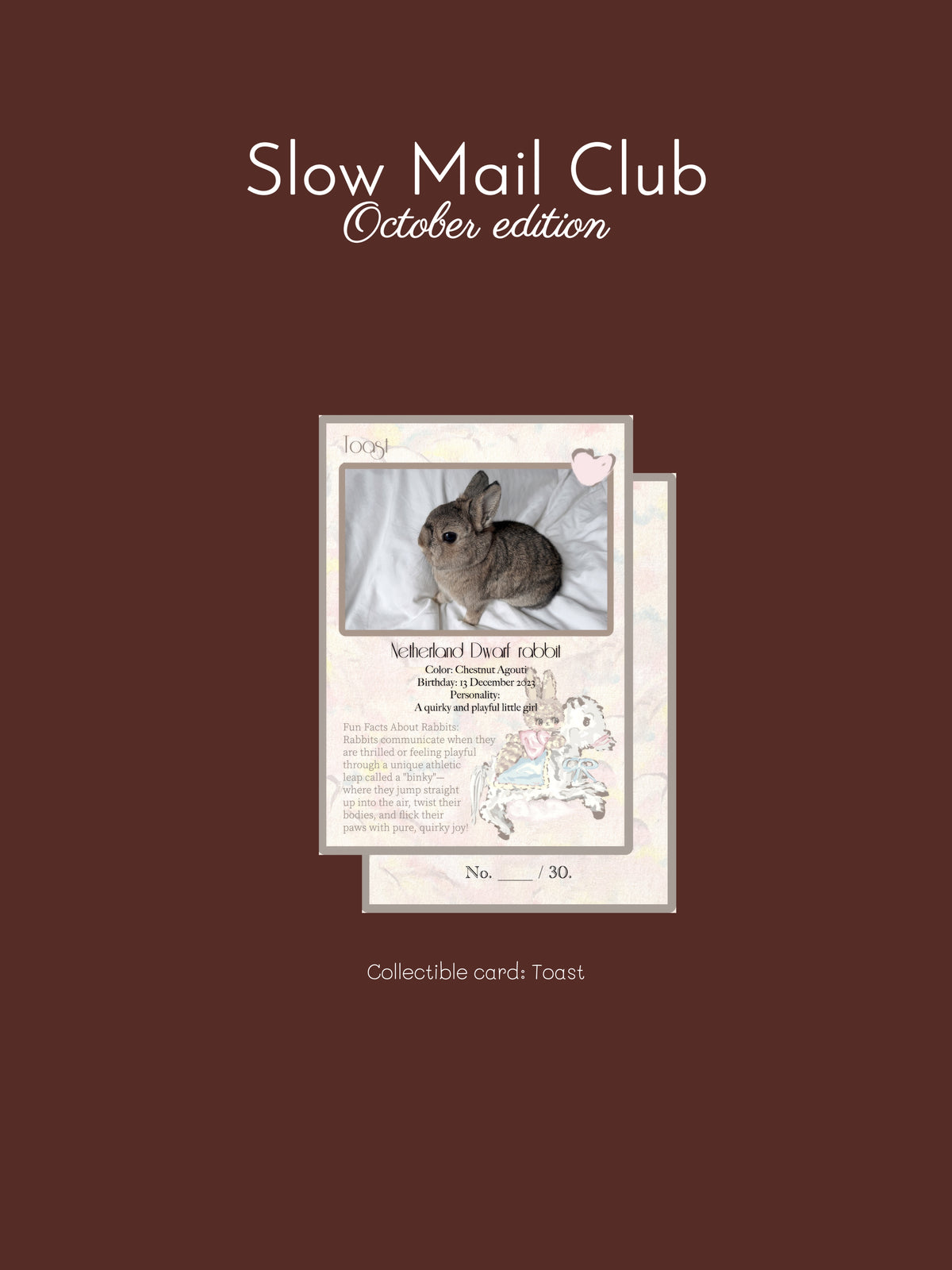 mail club - OCTOBER edition