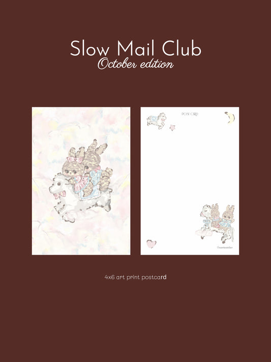 SEPTEMBER edition - 4x6 postcard print