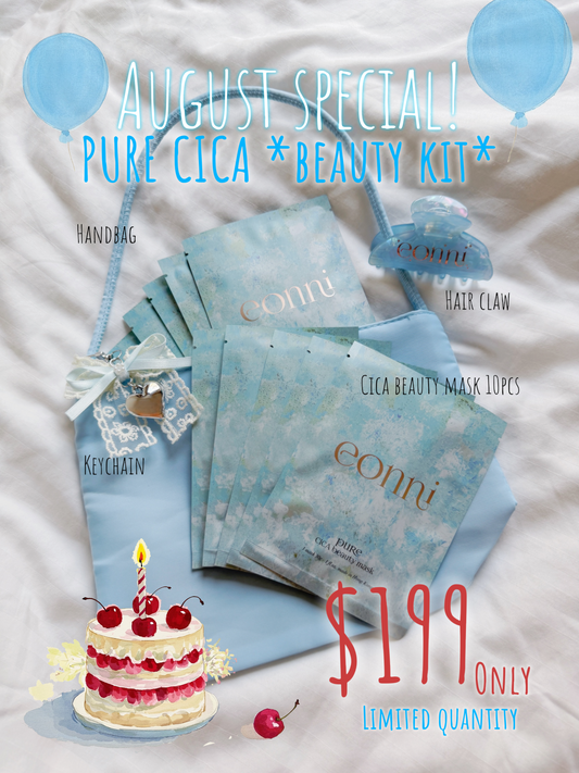 eonni PURE CICA 🩵 beauty kit 🩵