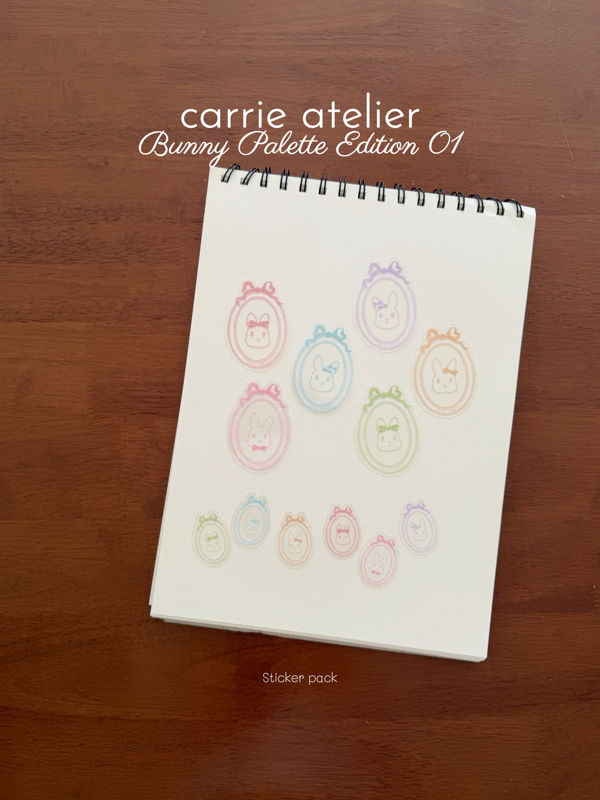 bunny palette edition 01 - sticker pack