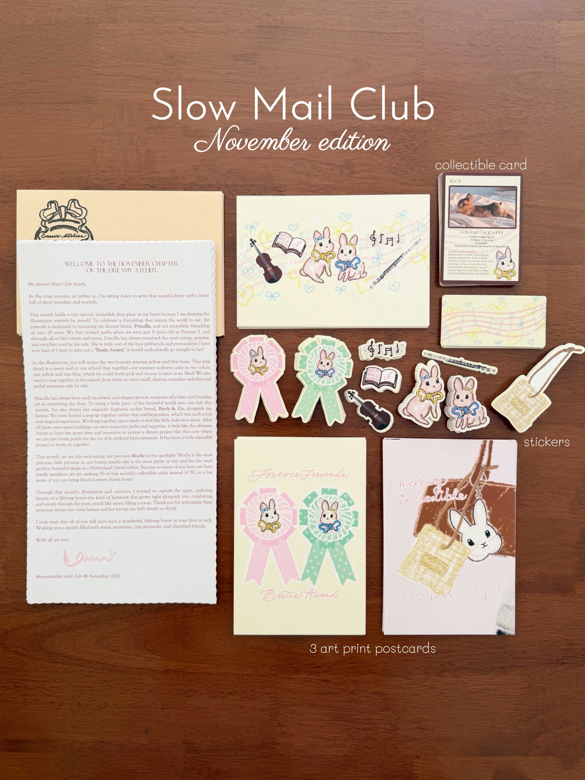 mail club - NOVEMBER edition