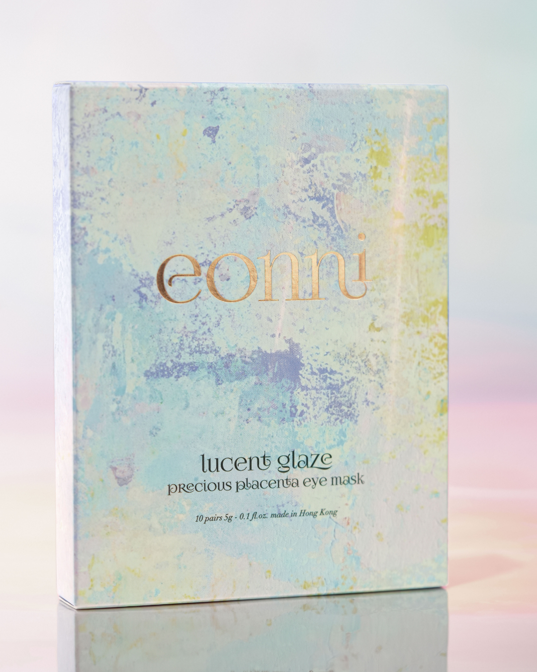 eonni LUCENT GLAZE precious placenta eye mask 10 pairs