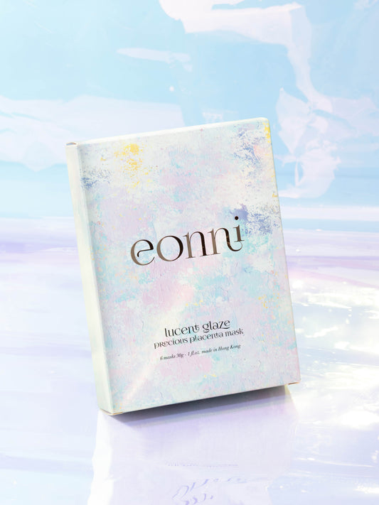 eonni LUCENT GLAZE precious placenta mask 30g x 6